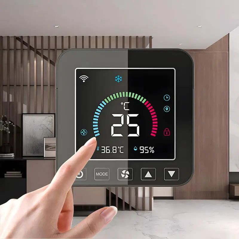 Tuya WIFI Smart Temperature And Humidity Sensor Smart Home Indoor Wall Panel Intelligent Linkaged Air Conditioner Siren Alarm
Tuya WIFI Smart Temperature And Humidity Sensor Smart Home Indoor Wall Panel Intelligent Linkaged Air Conditioner Siren Alarm