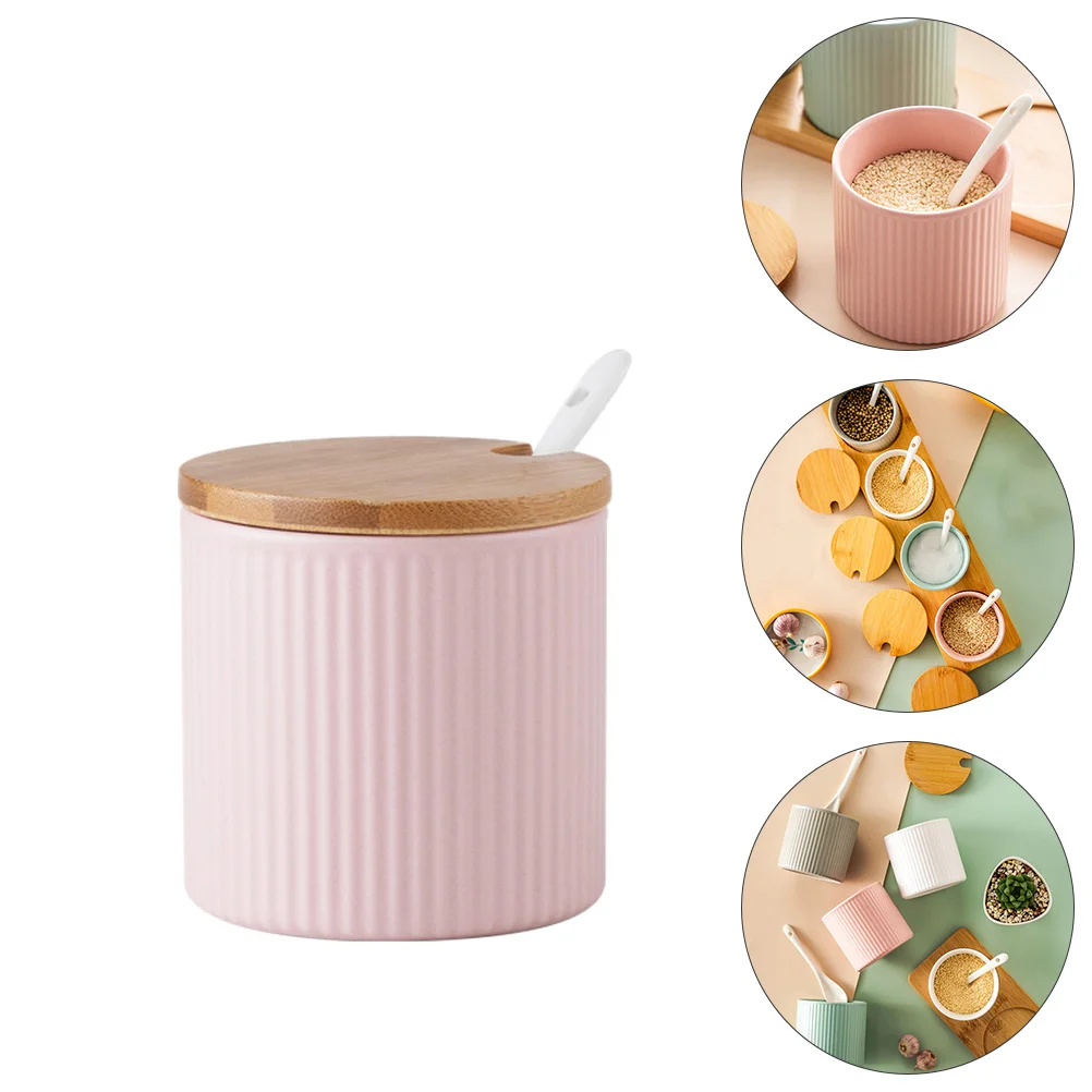 Ceramic Containers Salt Jar with Lid And Spoon Ceramic Seasoning Jars Ceramic Jar with Lid Ceramic Condiment Jar
Ceramic Containers Salt Jar with Lid And Spoon Ceramic Seasoning Jars Ceramic Jar with Lid Ceramic Condiment Jar