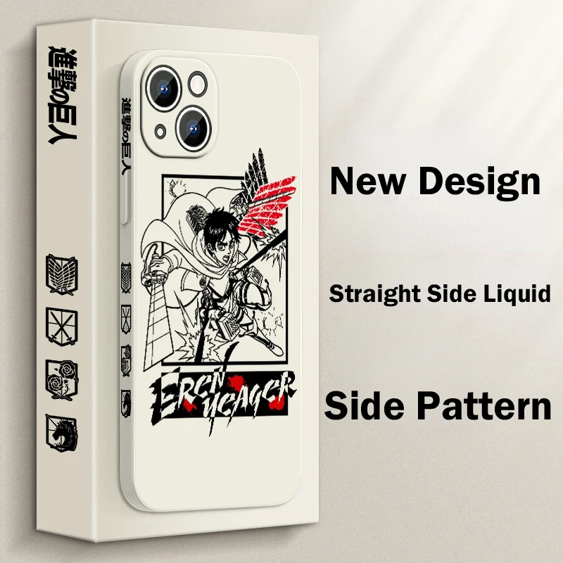 Hot Anime Attack on Titan Apple iPhone Phone Case For 14 13 12 11 Pro Max Plus XS XR X 8 7 SE 2 3 Liquid Left Rope Cover
Hot Anime Attack on Titan Apple iPhone Phone Case For 14 13 12 11 Pro Max Plus XS XR X 8 7 SE 2 3 Liquid Left Rope Cover