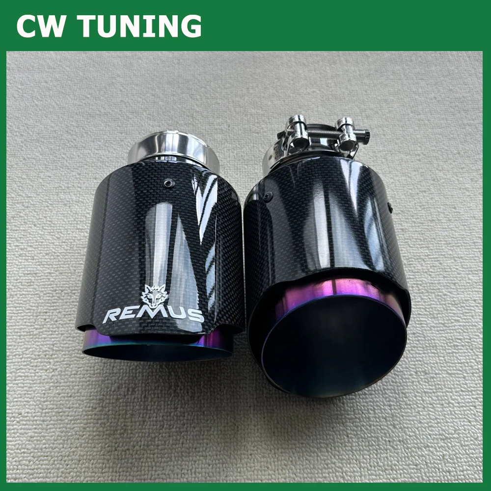 1 шт. REMUS автомобильный наконечник выхлопной трубы фиолетовая труба глянцевое углеродное волокно простой глушитель трубы автомобильные детали модификация выхлопной трубы 
1 шт. REMUS автомобильный наконечник выхлопной трубы фиолетовая труба глянцевое углеродное волокно простой глушитель трубы автомобильные детали модификация выхлопной трубы