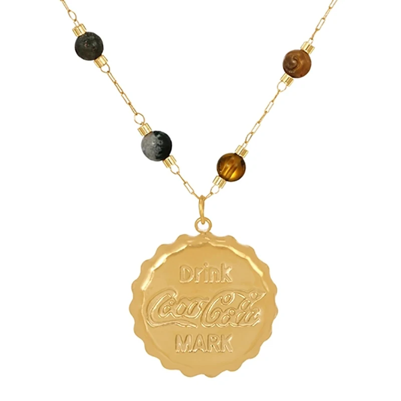 2022 Fashion Punk Geometric Circle Pendant Necklaces for Women Simple Charming Acrylic Bead Chain Choker Party Jewelry Gift
2022 Fashion Punk Geometric Circle Pendant Necklaces for Women Simple Charming Acrylic Bead Chain Choker Party Jewelry Gift