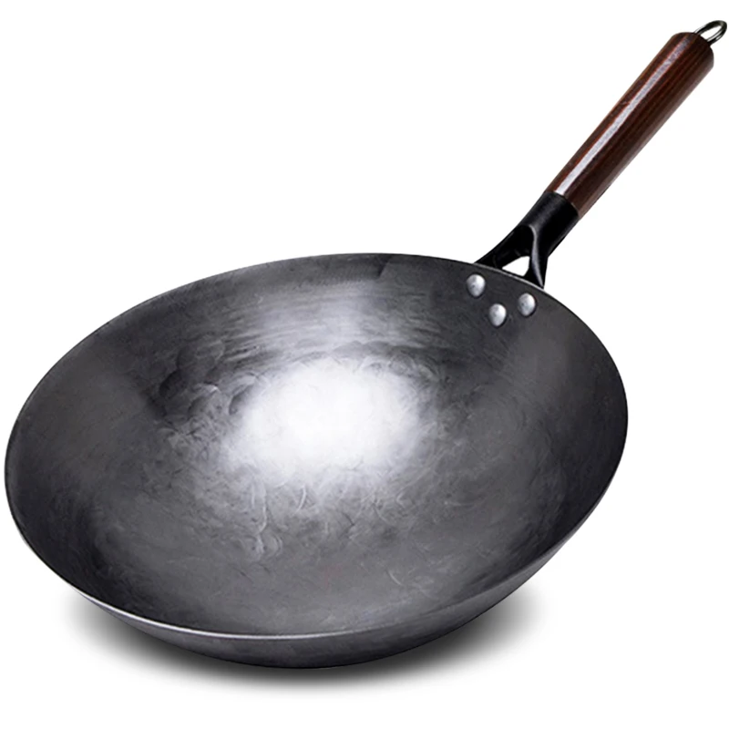 Non-coating Iron Wok Chinese Traditional Handmade Wok For Kitchen Pan Wooden Handle For Gas Cookware 1 to 2 People
Non-coating Iron Wok Chinese Traditional Handmade Wok For Kitchen Pan Wooden Handle For Gas Cookware 1 to 2 People