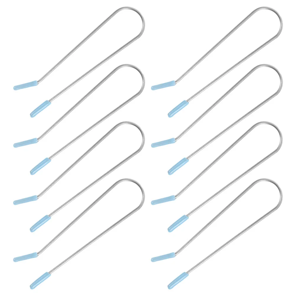 8 Pcs Electric Hair Curlers Hot Roller Securing Clip Clamp Heating Replacement Pin
8 Pcs Electric Hair Curlers Hot Roller Securing Clip Clamp Heating Replacement Pin
