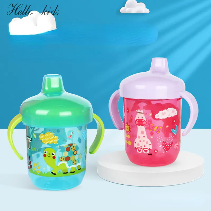 Learning Drink Cup Cartoon Animal Integrated Handle Infant Learning Drinking Cup Duckbill Cup Leak-proof Baby Water Cup 
Learning Drink Cup Cartoon Animal Integrated Handle Infant Learning Drinking Cup Duckbill Cup Leak-proof Baby Water Cup