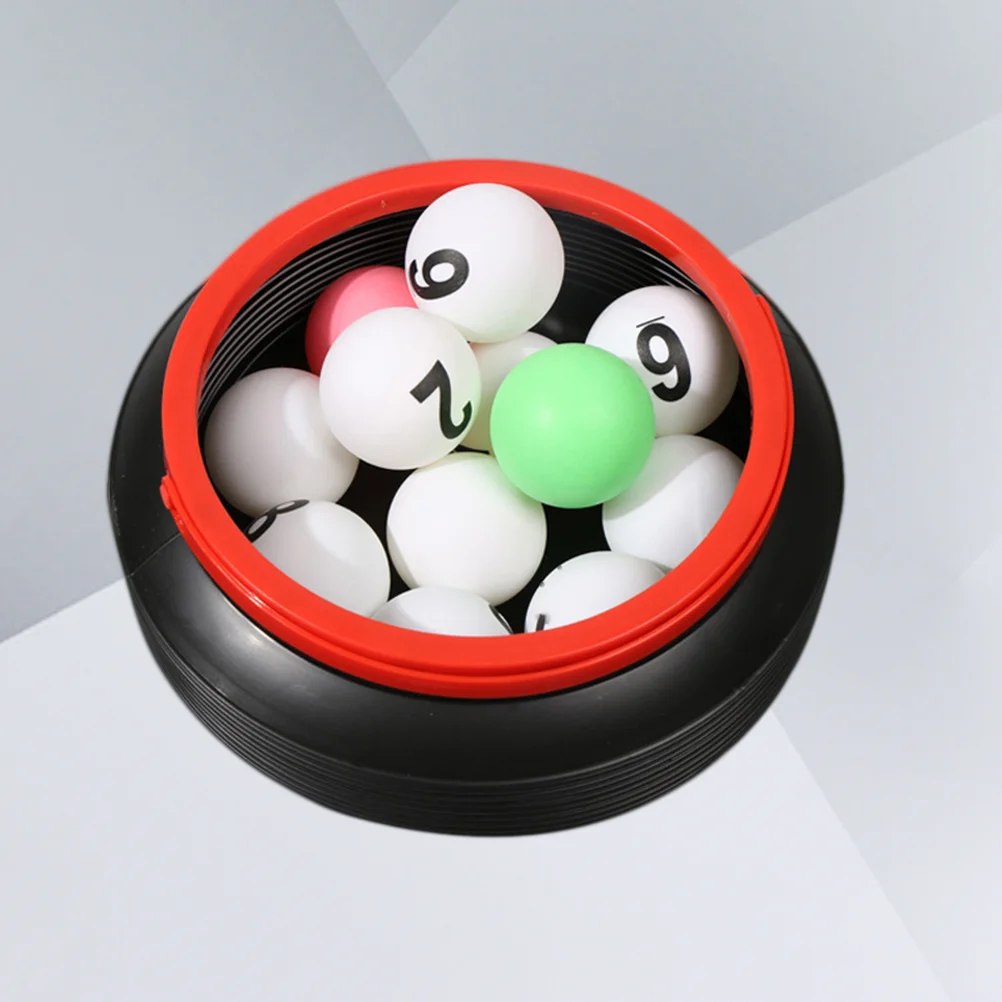 Pong Lottery Bingo Numbered Table Tennis Machine Toy Printed Game Dispenser Kids Professional Replacement White Party Bucket
Pong Lottery Bingo Numbered Table Tennis Machine Toy Printed Game Dispenser Kids Professional Replacement White Party Bucket