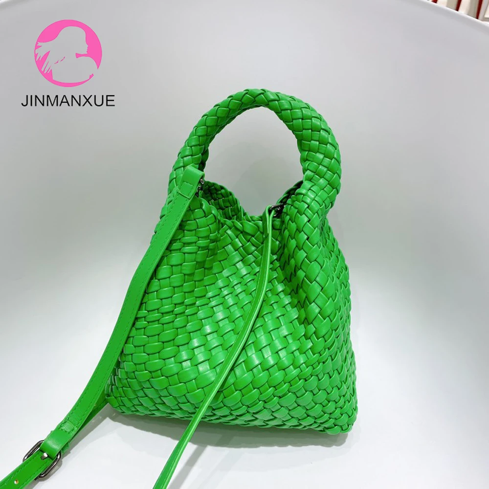 Fashion Leather Woven Large-capacity Handbag Leisure Tote Bag Female Composite Bag Female Shoulder and Underarm Messenger Bag
Fashion Leather Woven Large-capacity Handbag Leisure Tote Bag Female Composite Bag Female Shoulder and Underarm Messenger Bag