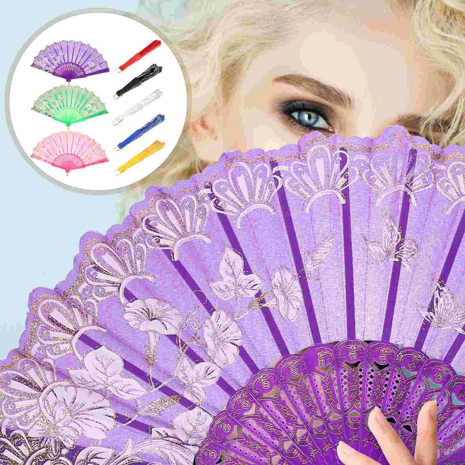 8 Pcs Hand Held Fan Vintage Handheld Photo Prop Chinese Style Folding Plastic Retro Fans
8 Pcs Hand Held Fan Vintage Handheld Photo Prop Chinese Style Folding Plastic Retro Fans