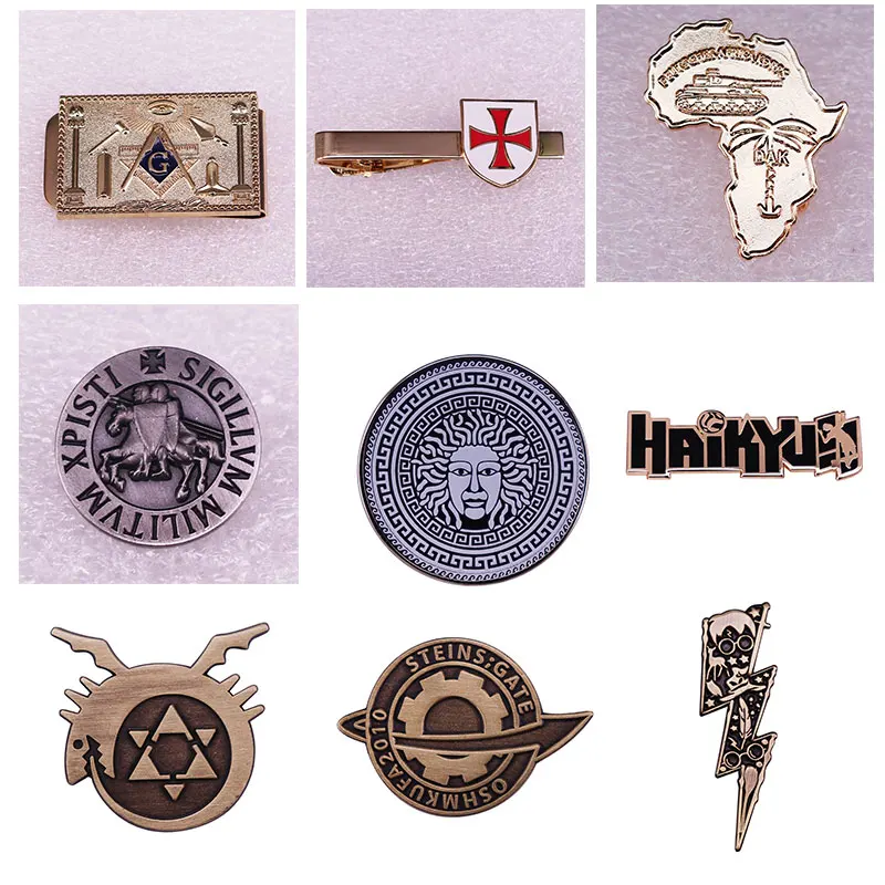 High Quality Retro Metal Wallet Interesting Cartoon Anime Rune Lapel Brooch Denim Jacket Backpack Pin Decoration Friends Gifts
High Quality Retro Metal Wallet Interesting Cartoon Anime Rune Lapel Brooch Denim Jacket Backpack Pin Decoration Friends Gifts