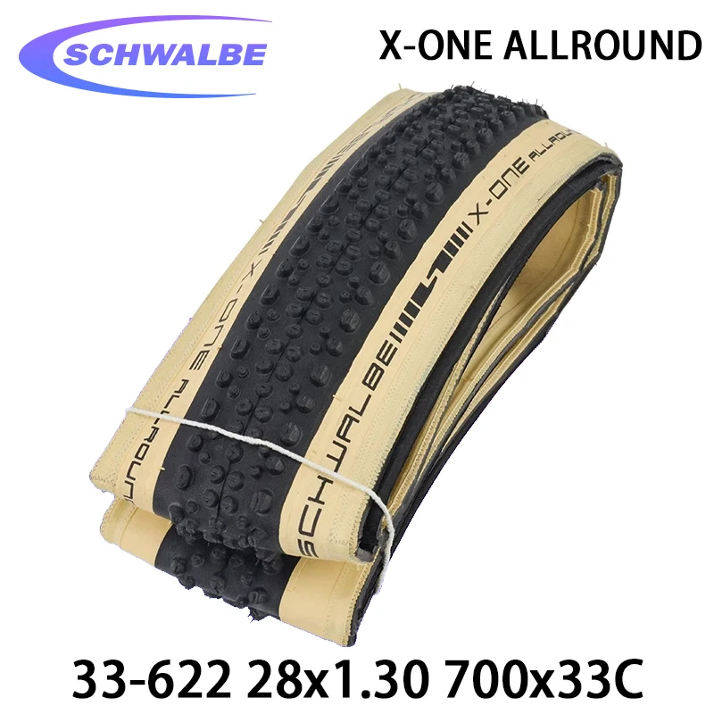 

SCHWALBE 28" Inch X-ONE ALLROUND 33-622 700x33C BMX Off-Road Bicycle MTB Bike Tubeless Classic Skin Folding Tires Cycling Parts