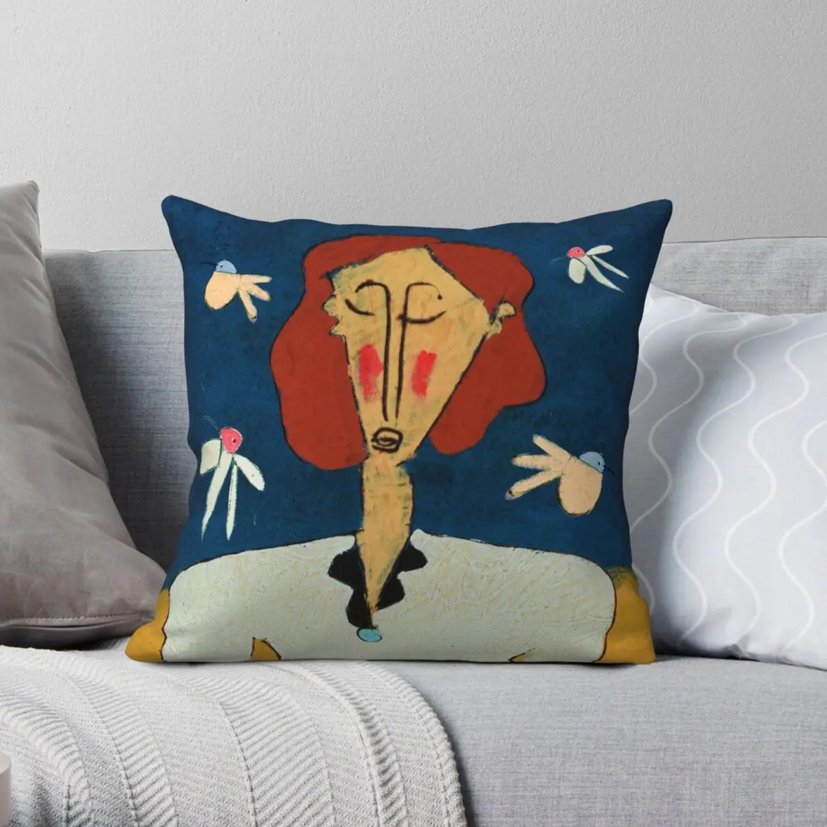 Lady With Doves Square Pillowcase Polyester Linen Velvet Printed Zip Decorative Room Cushion Cover
Lady With Doves Square Pillowcase Polyester Linen Velvet Printed Zip Decorative Room Cushion Cover