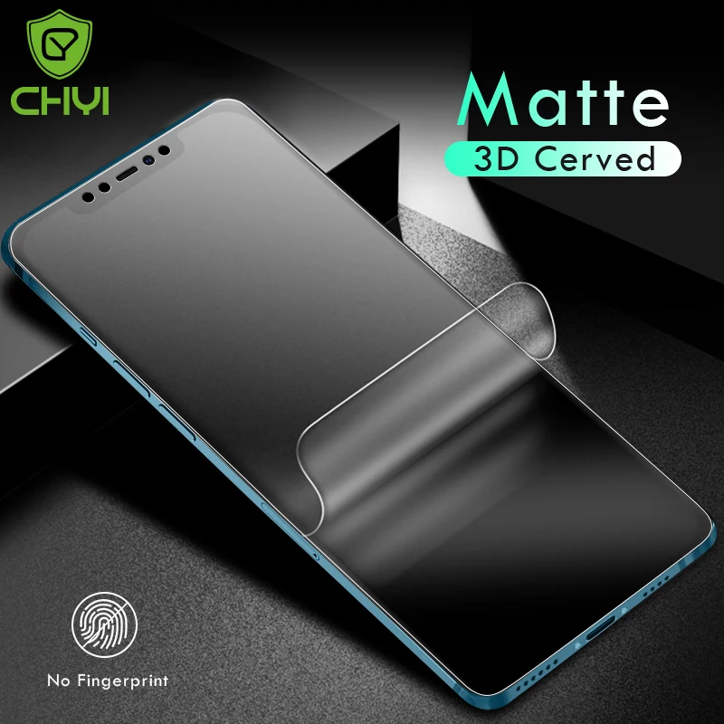CHYI Matte Hydrogel Film For iphone 13 12 11 pro MAX screen protector 3D protective Film For SE3 2022 8 plus Not tempered glass
CHYI Matte Hydrogel Film For iphone 13 12 11 pro MAX screen protector 3D protective Film For SE3 2022 8 plus Not tempered glass