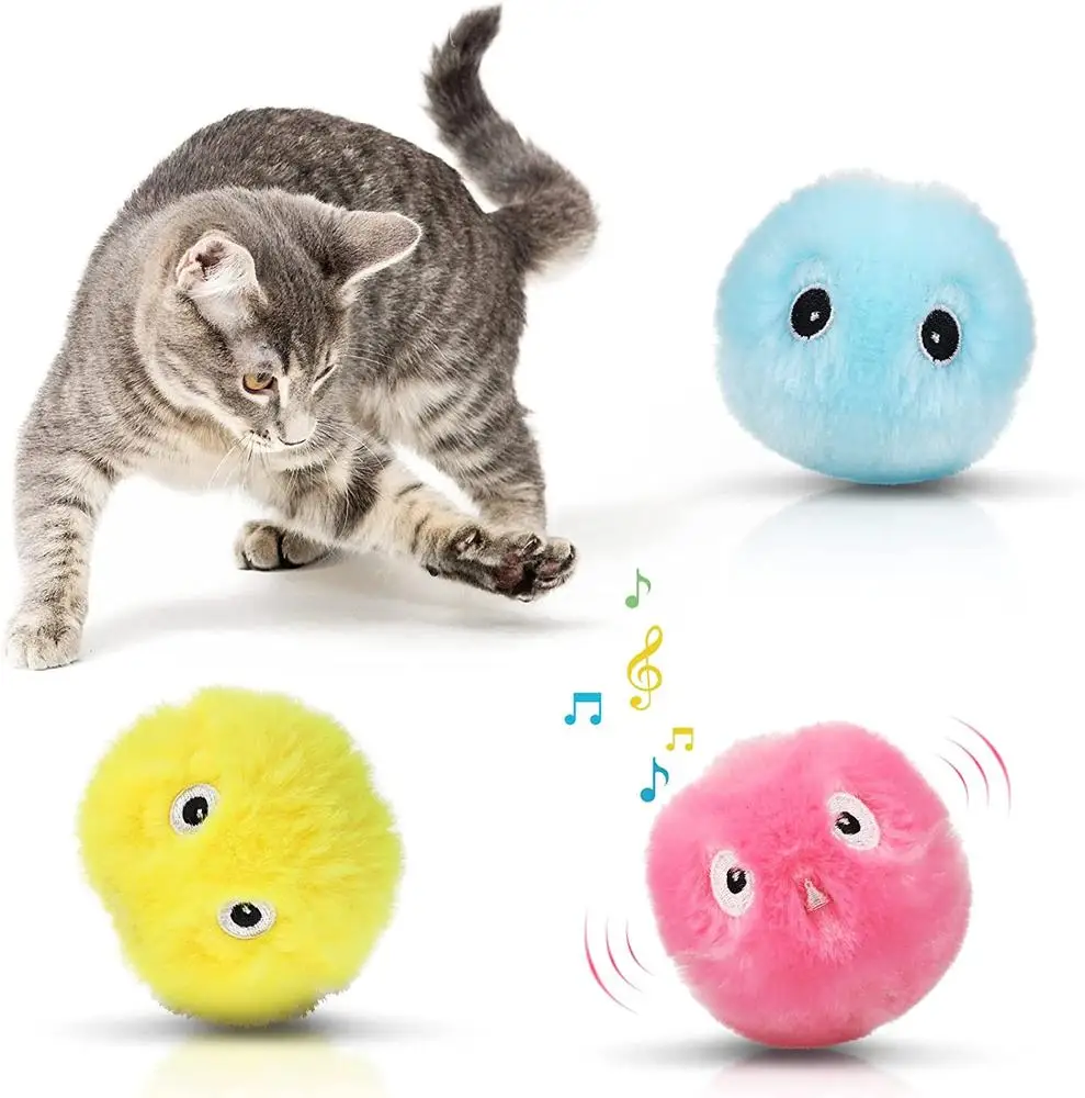 3 Pcs Plush Funny Sing Ball Cats Toy Simulated Lifelike Animal Chirping Sounds Indoor Interactive Toy With Catnip Pet Supplies
3 Pcs Plush Funny Sing Ball Cats Toy Simulated Lifelike Animal Chirping Sounds Indoor Interactive Toy With Catnip Pet Supplies