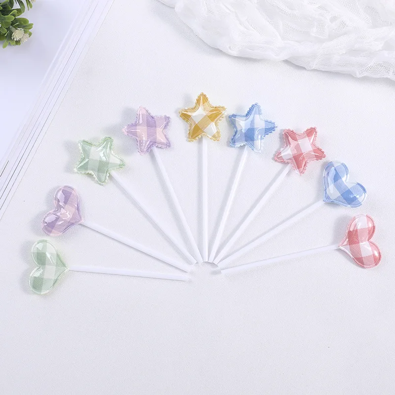 5pcs Pu Shiny Cute Stars Heart Girl Birthday Cake Topper Decor Accessories Wedding Holiday Party Cupcake Dessert Baking Supplies
5pcs Pu Shiny Cute Stars Heart Girl Birthday Cake Topper Decor Accessories Wedding Holiday Party Cupcake Dessert Baking Supplies