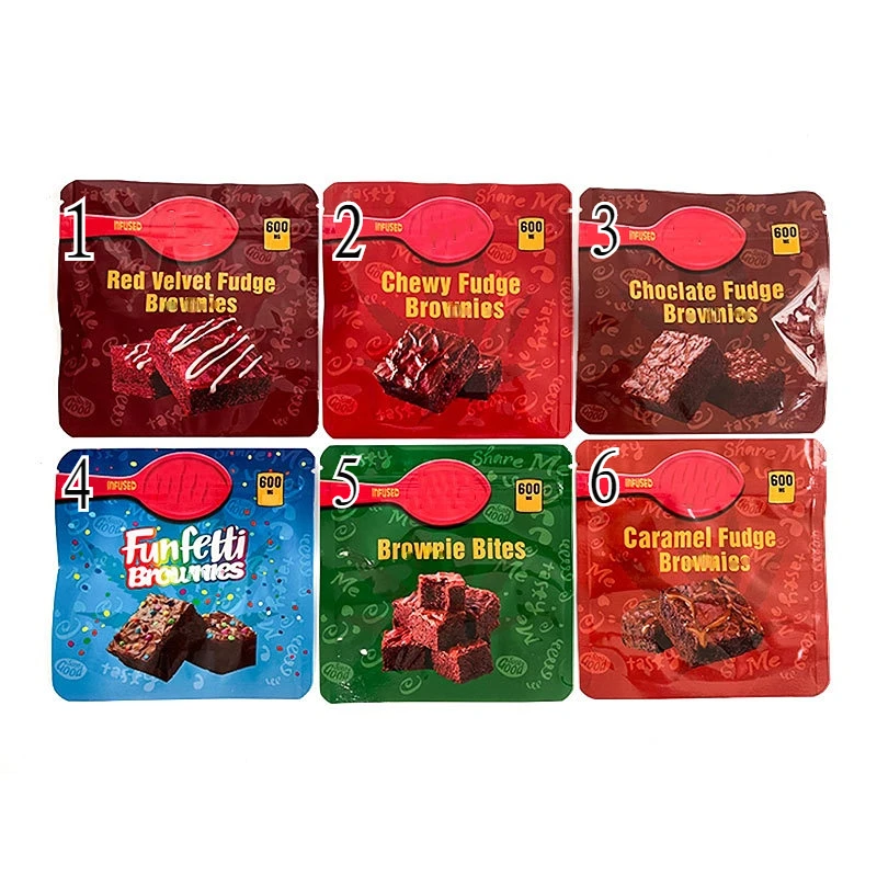 50/100 Canna Butter Chocolate Edibles Packaging 600mg Resealable Polyester Film Smell-proof Candy Food Storage Bag
50/100 Canna Butter Chocolate Edibles Packaging 600mg Resealable Polyester Film Smell-proof Candy Food Storage Bag