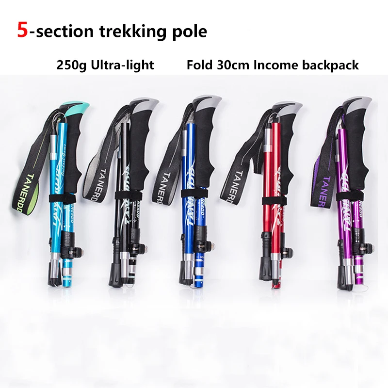 2023 5-Section Outdoor Folding Telescopic Trekking Pole Camping Mountaineering Crutches Ultra-Light Ultra-Short Outdoor
2023 5-Section Outdoor Folding Telescopic Trekking Pole Camping Mountaineering Crutches Ultra-Light Ultra-Short Outdoor