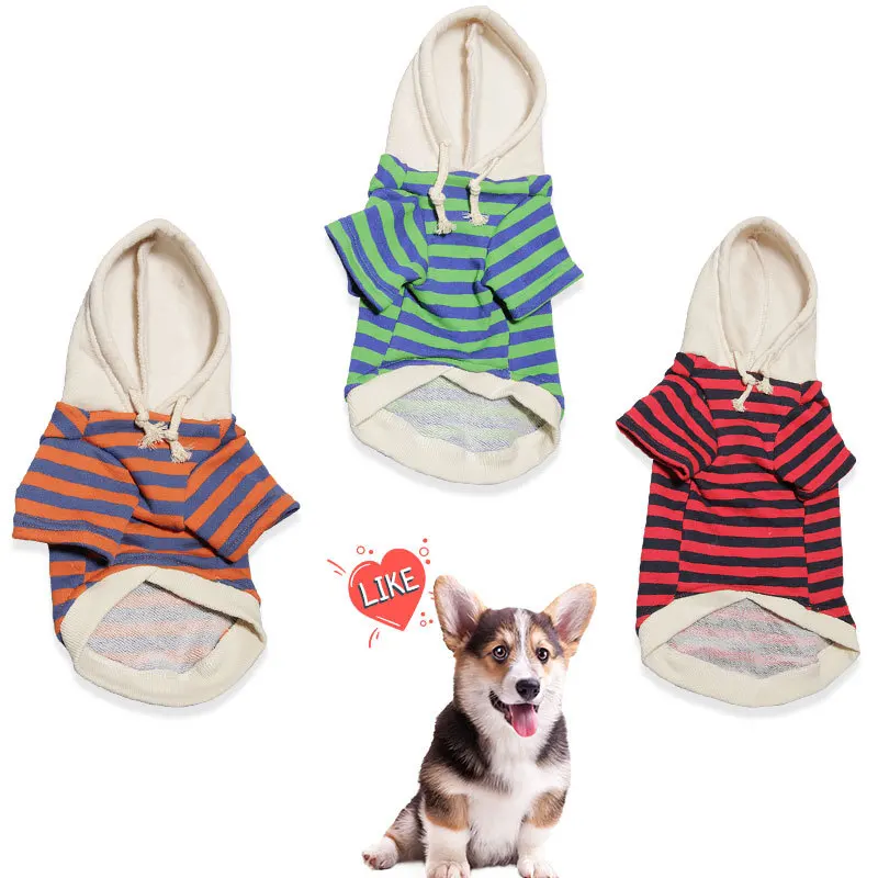 Stripe Cat Dog Hoodies Pet Clothes for Small Dogs Pet Clothing Coat Jackets Sweatshirt for Chihuahua Doggie Cotton Pet Outfits
Stripe Cat Dog Hoodies Pet Clothes for Small Dogs Pet Clothing Coat Jackets Sweatshirt for Chihuahua Doggie Cotton Pet Outfits