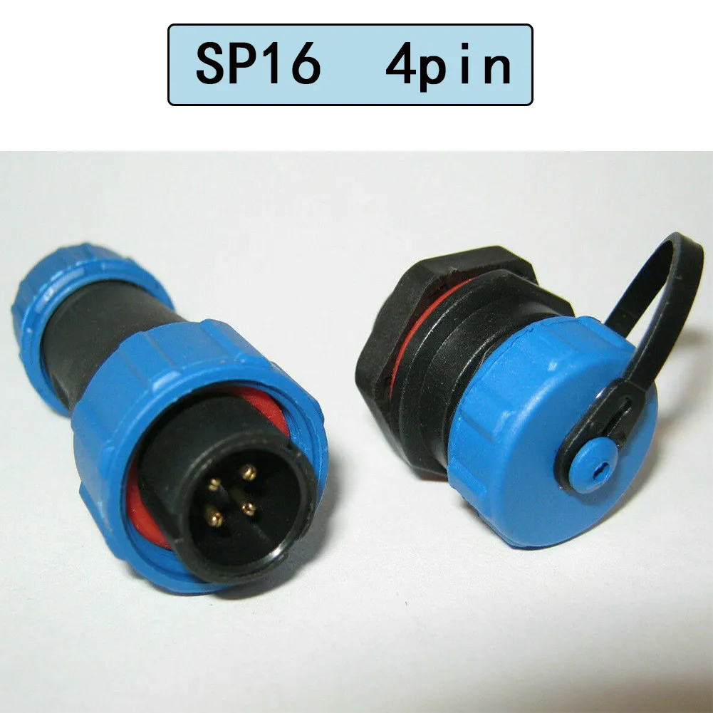 220~380V SP16 Panel IP68 Waterproof Plug And Socket Circular 2 3 4 5 7 9pin 5~45A Waterproof IP68 Protection Connectors
220~380V SP16 Panel IP68 Waterproof Plug And Socket Circular 2 3 4 5 7 9pin 5~45A Waterproof IP68 Protection Connectors