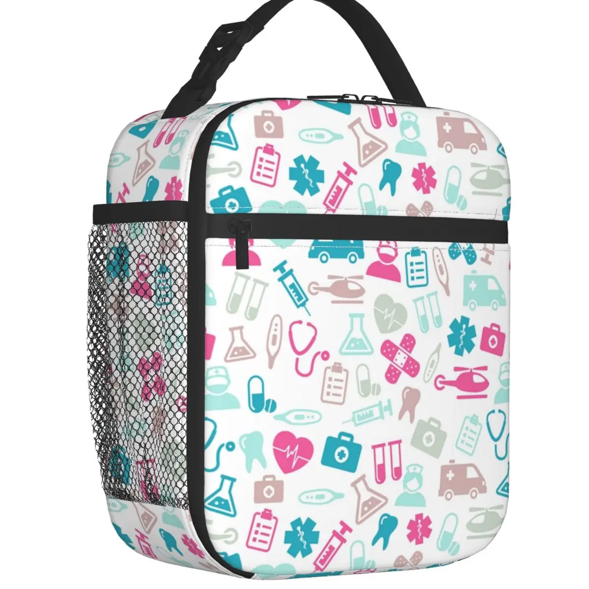 Nursing Life Insulated Lunch Bag for Women Resuable Cartoon Nurse Cooler Thermal Lunch Box Office Work School
Nursing Life Insulated Lunch Bag for Women Resuable Cartoon Nurse Cooler Thermal Lunch Box Office Work School