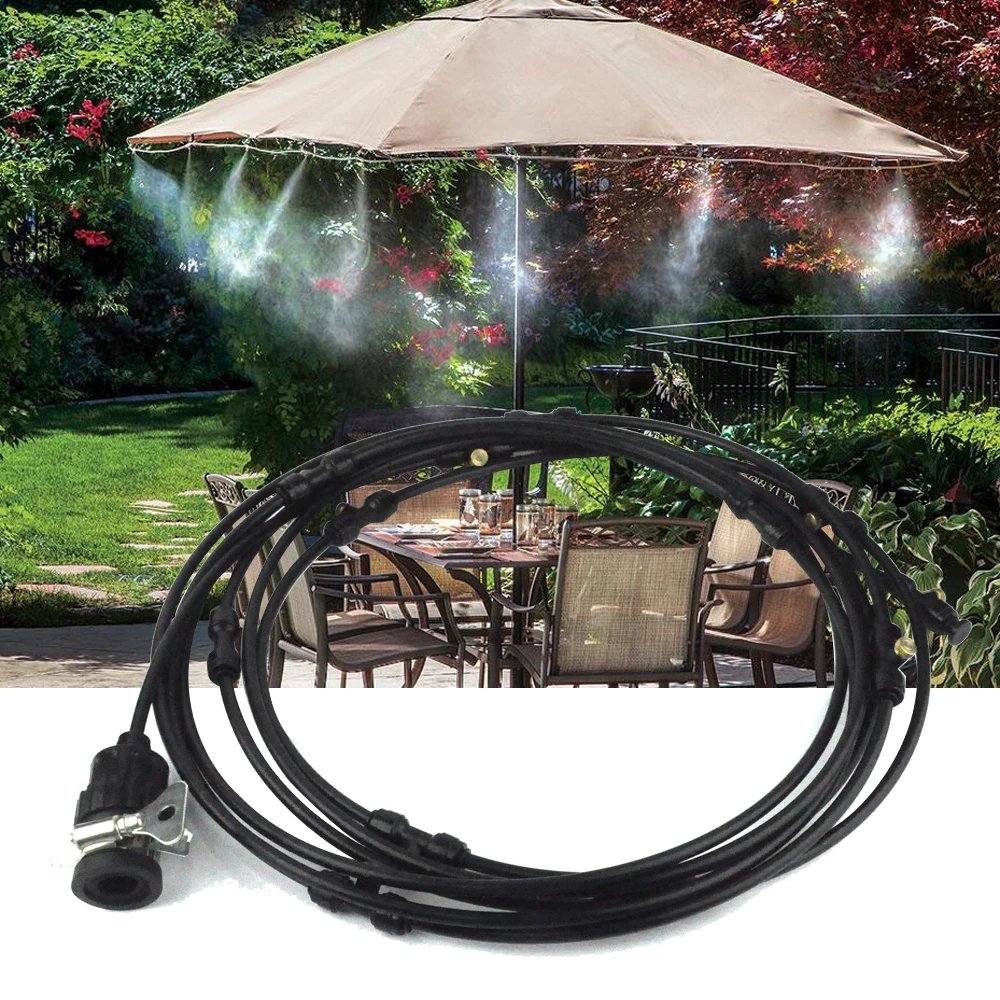 New Garden Potted Drip Irrigation Kit Spray Cooling Kit Garden Watering system Automatic Irrigation Spray Sprinkler System
New Garden Potted Drip Irrigation Kit Spray Cooling Kit Garden Watering system Automatic Irrigation Spray Sprinkler System