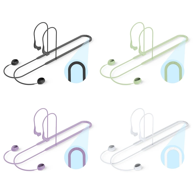 Silicone Strap Cord Anti-Lost Sport String Skin-Friendly Neck Around Earphone Lanyard for Samsung Galaxy Buds 2 Wireless Earphon
Silicone Strap Cord Anti-Lost Sport String Skin-Friendly Neck Around Earphone Lanyard for Samsung Galaxy Buds 2 Wireless Earphon