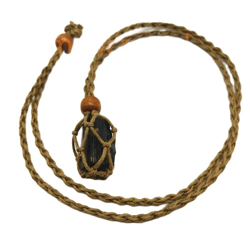Natural Original Stone Tourmaline Pendant Raw Gemstone Black Crystal Rock Quartz Holder Necklace Pendant Net Healing Jewelry
Natural Original Stone Tourmaline Pendant Raw Gemstone Black Crystal Rock Quartz Holder Necklace Pendant Net Healing Jewelry