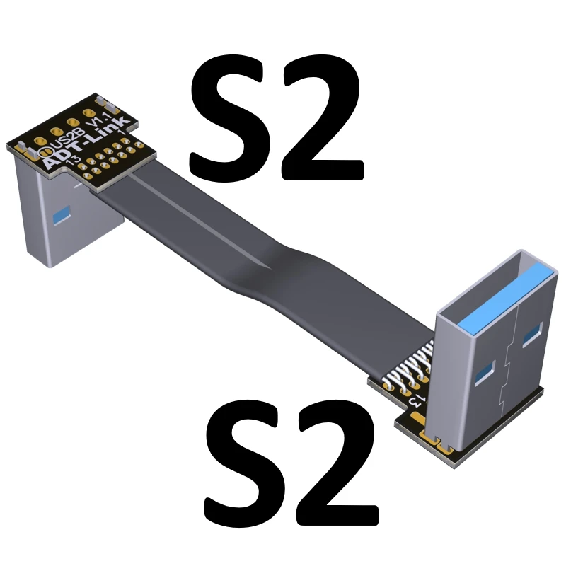 USB Ribbon Cable Flat EMI shielding FPC Extension Cable USB 3.0 90 degree Connector up and downward 5cm-3m Length customization
USB Ribbon Cable Flat EMI shielding FPC Extension Cable USB 3.0 90 degree Connector up and downward 5cm-3m Length customization