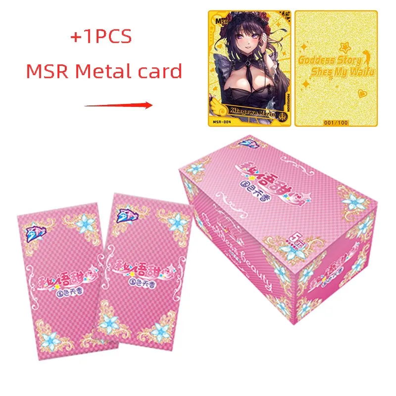 Goddess Story Collection Cards Box +1pcs Msr Metal Card Child Kids Birthday Gift Game Card Table Toys For Family Christmas
Goddess Story Collection Cards Box +1pcs Msr Metal Card Child Kids Birthday Gift Game Card Table Toys For Family Christmas