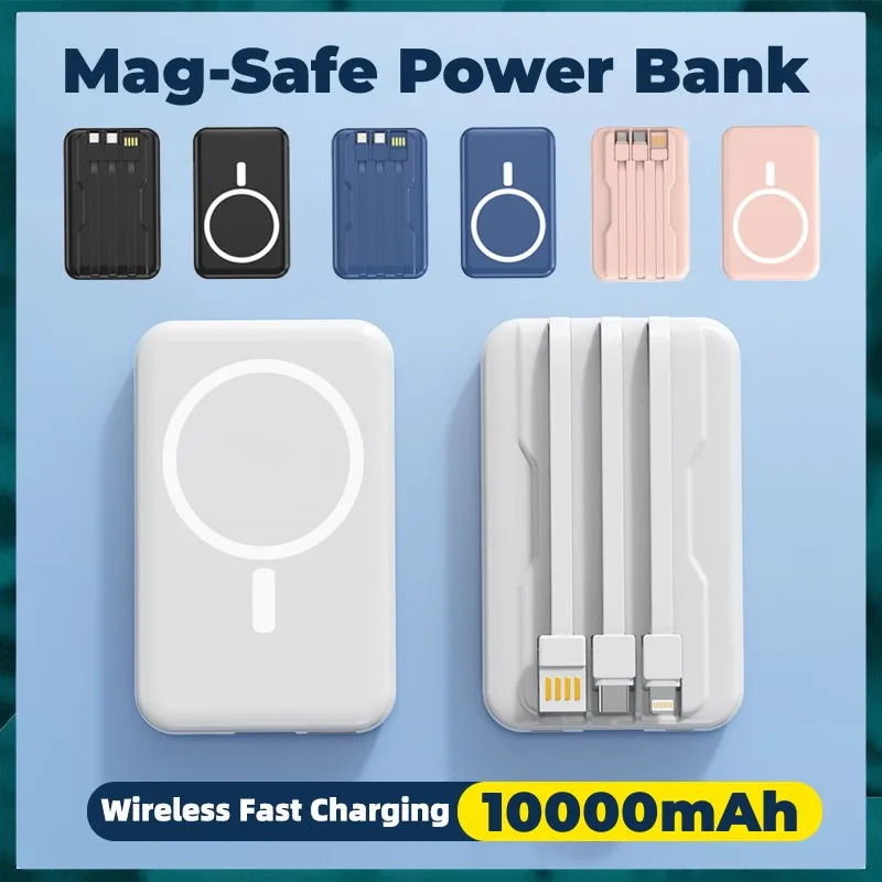 10000mAh Magsafe Powerbank Macsafe Power Bank Magnetic Wireless Fast Charger External Auxiliary Battery Pack For Iphone Samsung
10000mAh Magsafe Powerbank Macsafe Power Bank Magnetic Wireless Fast Charger External Auxiliary Battery Pack For Iphone Samsung