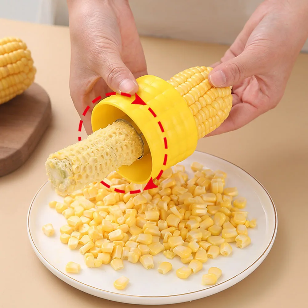 Corn Stripper Peeler Cob Cutter Thresher Corn Stripper Fruit Vegetable Tools Cooking Tools Kitchen Accessories Cob Remover
Corn Stripper Peeler Cob Cutter Thresher Corn Stripper Fruit Vegetable Tools Cooking Tools Kitchen Accessories Cob Remover
