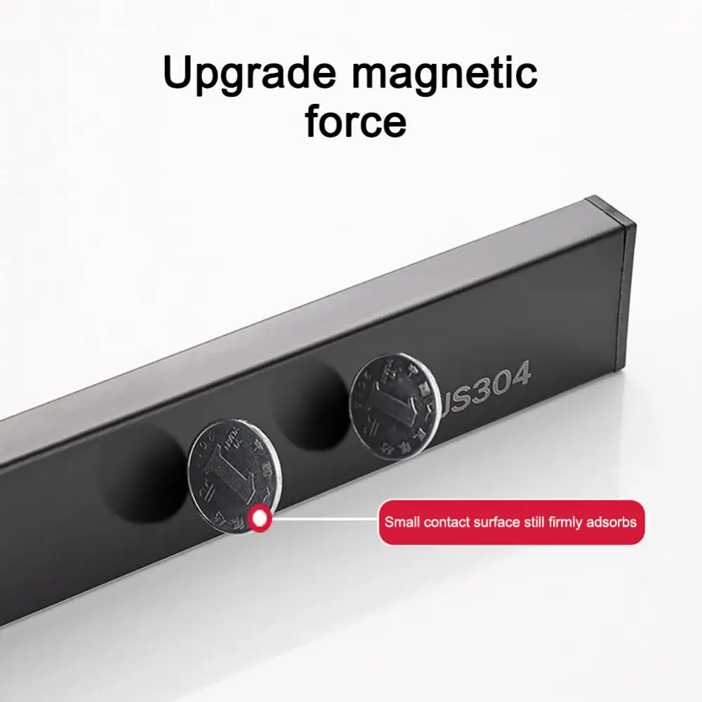 Stainless Steel Magnetic Knife Holder Wall-mounted Kitchen Magnet Magnet Convenient And Practical Knife Holder
Stainless Steel Magnetic Knife Holder Wall-mounted Kitchen Magnet Magnet Convenient And Practical Knife Holder