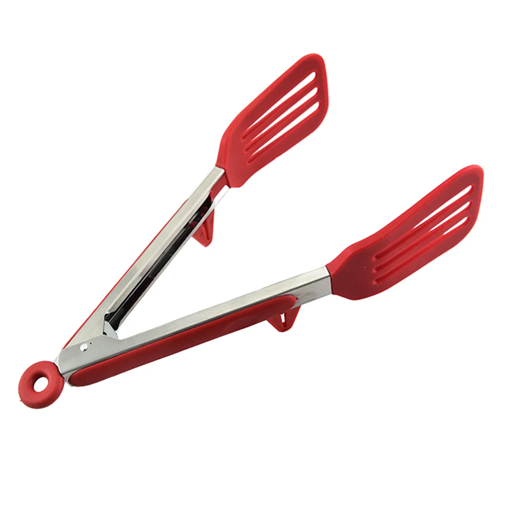 Barbecue Tongs with Heat Resistant Handle for Kitchen Outdoor Barbeque Salad Thick Steak for Salad Grill Camping Red
Barbecue Tongs with Heat Resistant Handle for Kitchen Outdoor Barbeque Salad Thick Steak for Salad Grill Camping Red