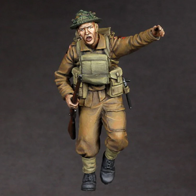 1/35 Resin Model figure GK Soldier, British infantryman for Universal Carrier, Military theme, Unassembled and unpainted kit
1/35 Resin Model figure GK Soldier, British infantryman for Universal Carrier, Military theme, Unassembled and unpainted kit