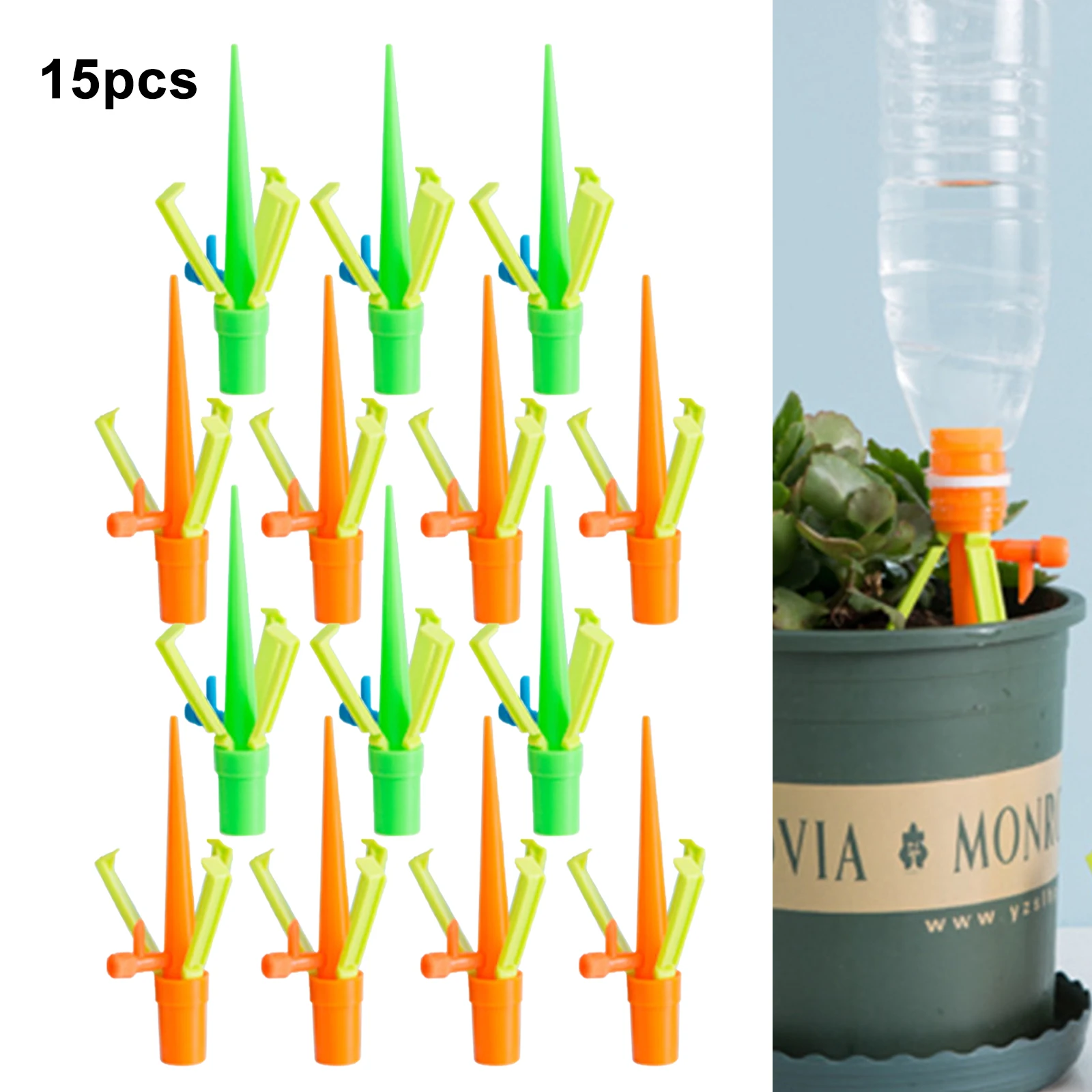 Automatic Drip Irrigation System Self Watering Spike Adjustable For Flower Plants Indoor Household Waterers Bottle
Automatic Drip Irrigation System Self Watering Spike Adjustable For Flower Plants Indoor Household Waterers Bottle