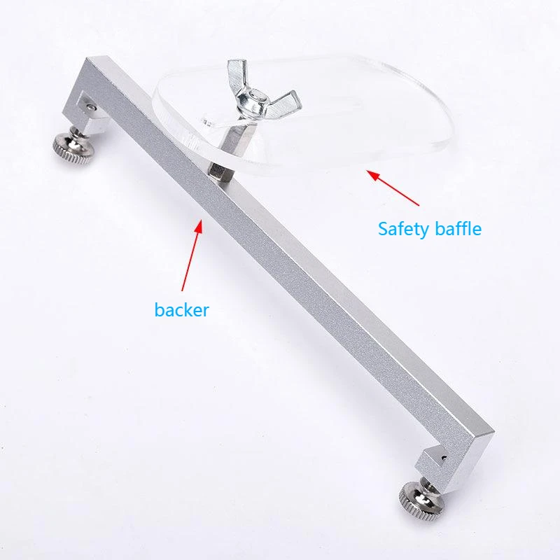 Mini Table Saw Backer Aluminium Positioning Guiding Ruler With Safety Transparent Baffle Woodworking DIY Tool Accessories
Mini Table Saw Backer Aluminium Positioning Guiding Ruler With Safety Transparent Baffle Woodworking DIY Tool Accessories