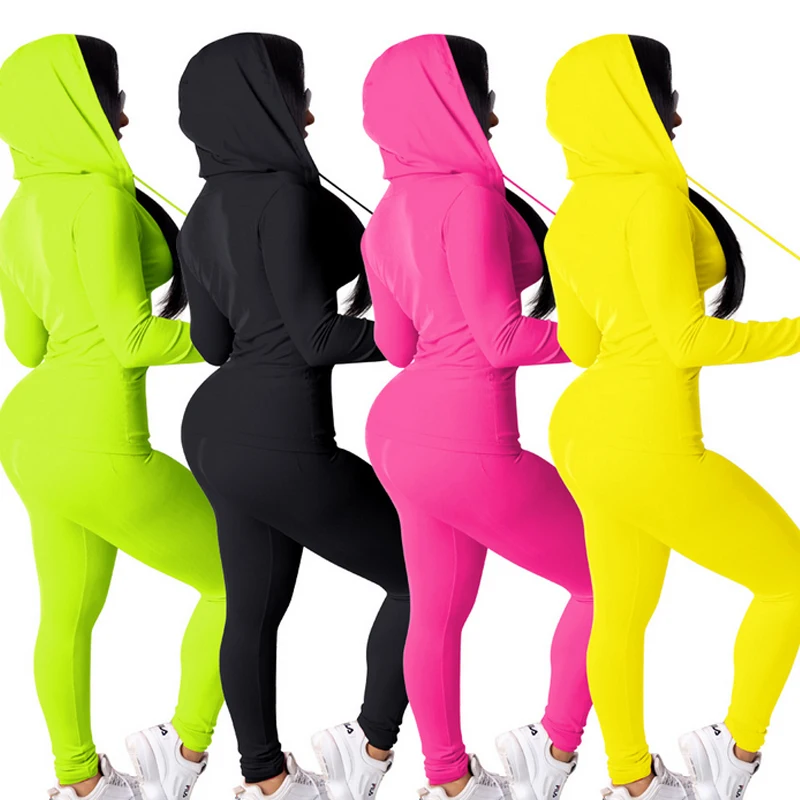 Womens Two 2 Piece Sets Sweatsuits Spring Autumn Tracksuit For Lady Outfits Long Sleeve Top Pants Suits Solid Hooded Casual Set
Womens Two 2 Piece Sets Sweatsuits Spring Autumn Tracksuit For Lady Outfits Long Sleeve Top Pants Suits Solid Hooded Casual Set