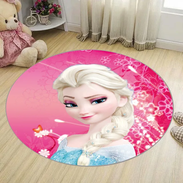 Disney, Холодное сердце, Эльза и Анна, искусственный круглый ковер для спальни, Нескользящие коврики для ванной, дверной коврик, домашний декор
Disney, Холодное сердце, Эльза и Анна, искусственный круглый ковер для спальни, Нескользящие коврики для ванной, дверной коврик, домашний декор