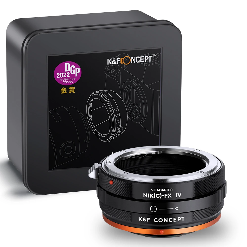 

K&F Concept Lens Adapter IV Pro Nikon G NG mount lens to Fujifilm Fuji X S10 XT200 XPro3 XT4 X-M2 X-E1 X-A2