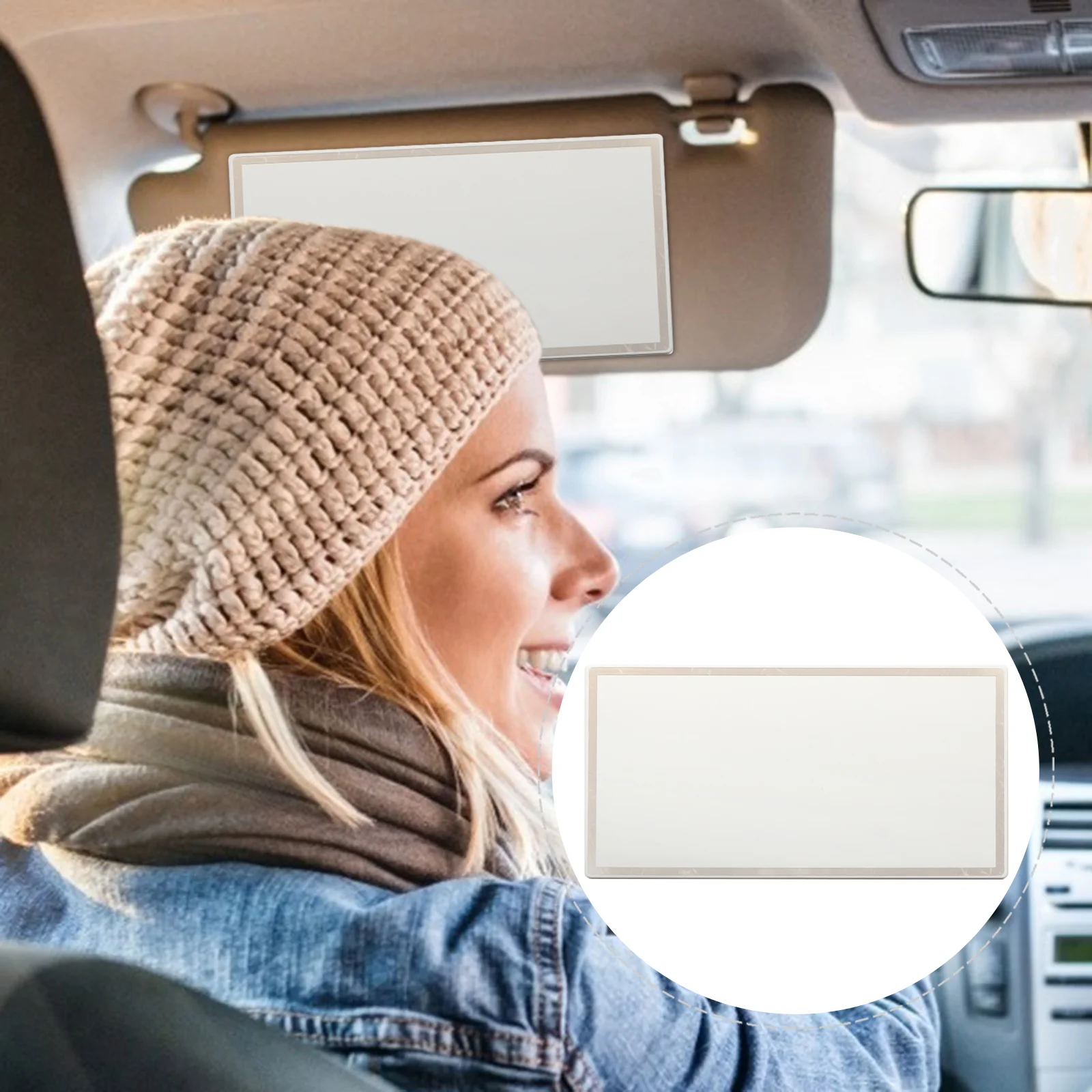 Mirror Car Visor Vanity Sun Makeup Rear View Vehicle Automobile Universal Backseat Mirrors Decorative Clip Shade Interior
Mirror Car Visor Vanity Sun Makeup Rear View Vehicle Automobile Universal Backseat Mirrors Decorative Clip Shade Interior