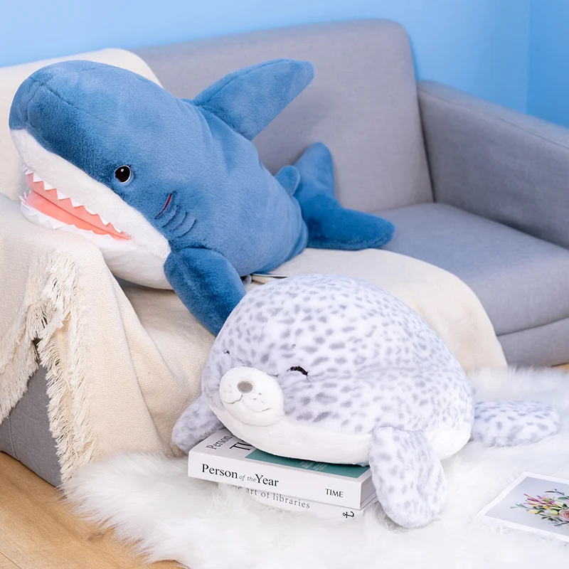 Cute Fluffy Seal Dolphin Plush Toy Lifelike Stuffed Marine Life Shark Soft Doll Seal Dolphin Pillow Kids Toys Birthday Gift
Cute Fluffy Seal Dolphin Plush Toy Lifelike Stuffed Marine Life Shark Soft Doll Seal Dolphin Pillow Kids Toys Birthday Gift