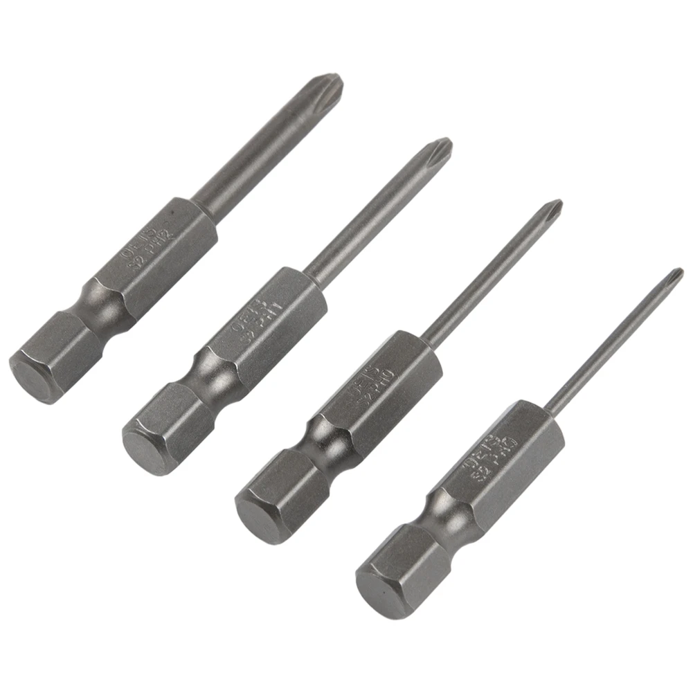 4pcs Screwdriver Bits Hex Shank 50mm Cross Electric Driver Tools For Electric Hand Screwdrivers Pneumatic Drills Nutdrivers
4pcs Screwdriver Bits Hex Shank 50mm Cross Electric Driver Tools For Electric Hand Screwdrivers Pneumatic Drills Nutdrivers