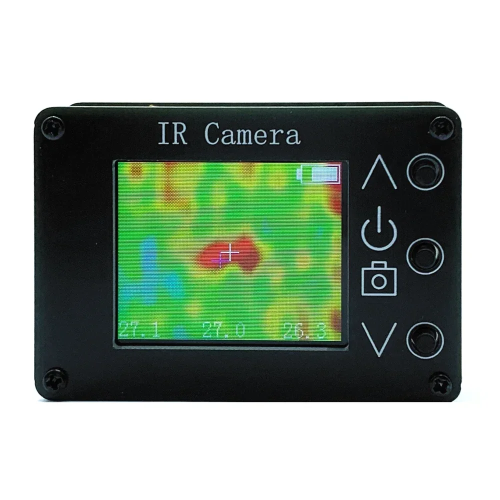 32*24 пикселя инфракрасный датчик простой тепловизор 1,8 дюймовый TFT дисплей Разрешение 160*128 четкое Разрешение камера изображения
32*24 пикселя инфракрасный датчик простой тепловизор 1,8 дюймовый TFT дисплей Разрешение 160*128 четкое Разрешение камера изображения