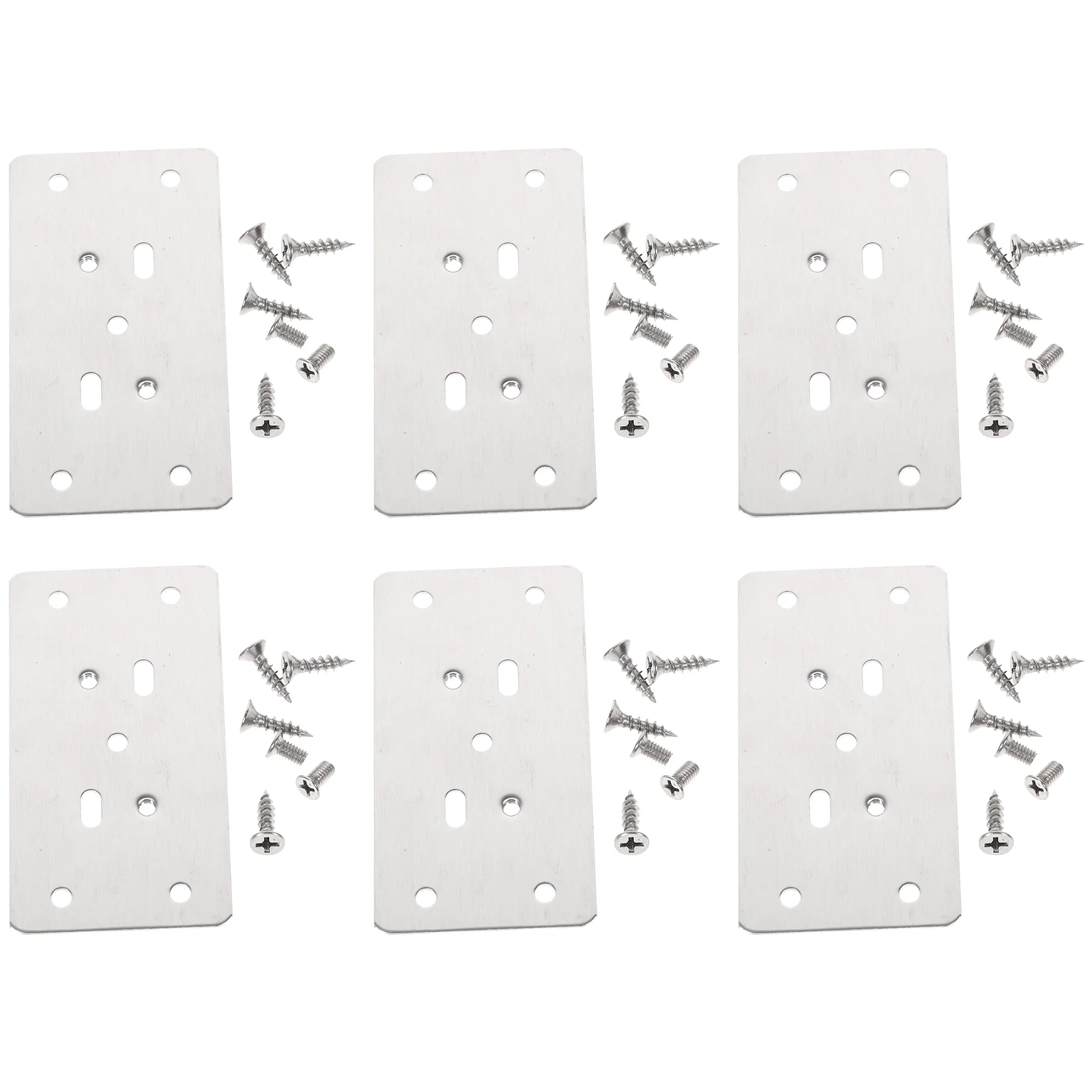 6pcs Cabinet Fixing Shelves Frame Cabinet Hinge Repair Plates Repair Brackets Door Reinforcement Plates Hinge Plates
6pcs Cabinet Fixing Shelves Frame Cabinet Hinge Repair Plates Repair Brackets Door Reinforcement Plates Hinge Plates
