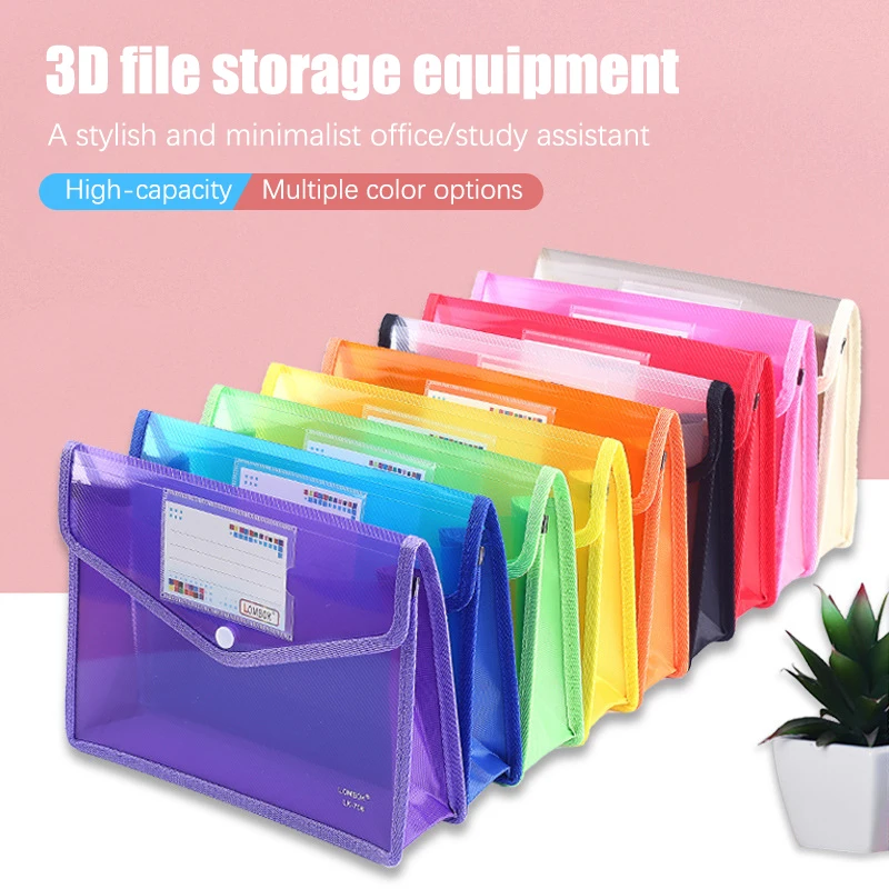 A4 File Folder Stationery Storage Folder Waterproof File Organizer Folders PP Bag Portfolio Paper Storage Office Organizers
A4 File Folder Stationery Storage Folder Waterproof File Organizer Folders PP Bag Portfolio Paper Storage Office Organizers