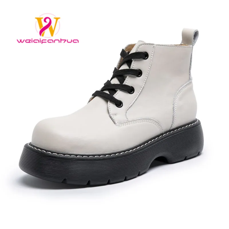 Women Ankle Boots 2022 Winter Latest British Style Big Drape Women Short Boots Fashion Lace-Up Women Marton Boots women shoes
Women Ankle Boots 2022 Winter Latest British Style Big Drape Women Short Boots Fashion Lace-Up Women Marton Boots women shoes