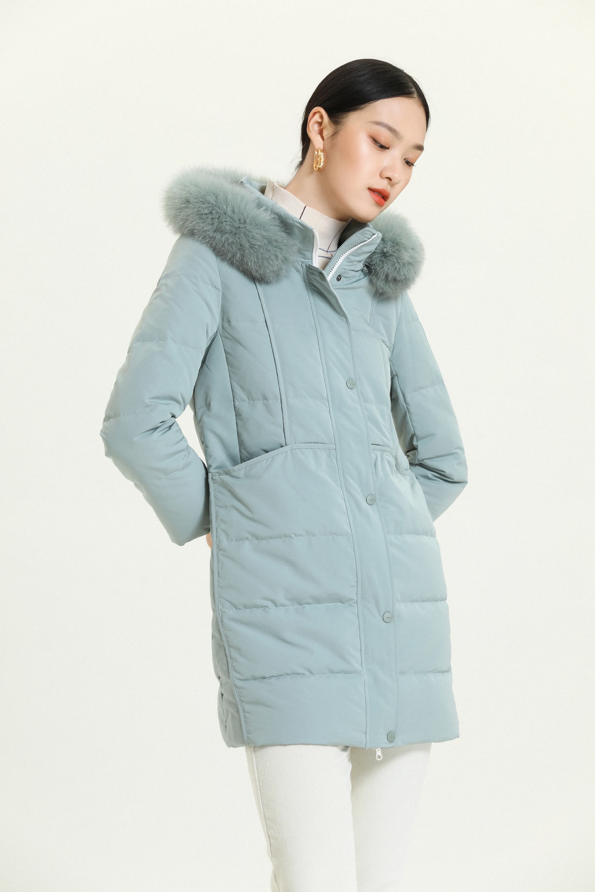 Gowani Winter Fashion Down Jacket Women's Korean Style Casual Loose Warm Slim Fit Jacket Thick with Hood Half High Coat
Gowani Winter Fashion Down Jacket Women's Korean Style Casual Loose Warm Slim Fit Jacket Thick with Hood Half High Coat