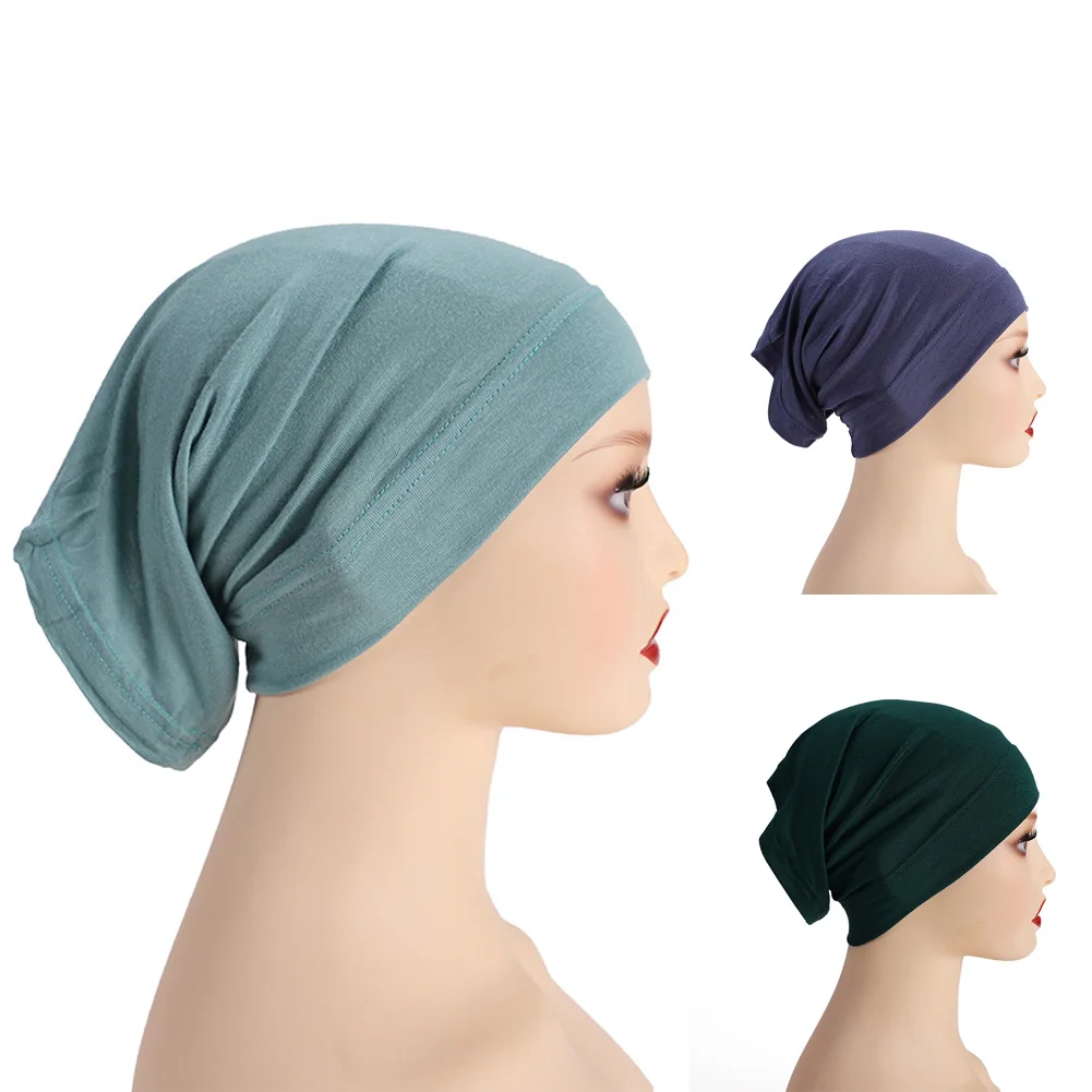 Solid Color Women's Islamic Under Scarf Ready Women's Hijab Undercap Beanie Hat Hijab Caps Bandanas Cap Under Caps for Hijabs
Solid Color Women's Islamic Under Scarf Ready Women's Hijab Undercap Beanie Hat Hijab Caps Bandanas Cap Under Caps for Hijabs