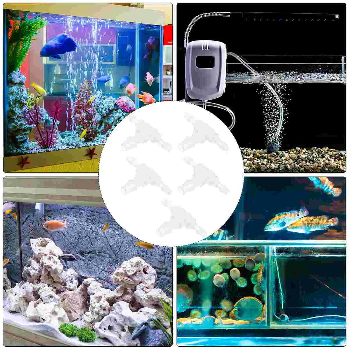 Air Aquarium Line Fish Tank Fittings Connector Connectors Tube Adapter3 Way Regulator Pump Accessories
Air Aquarium Line Fish Tank Fittings Connector Connectors Tube Adapter3 Way Regulator Pump Accessories