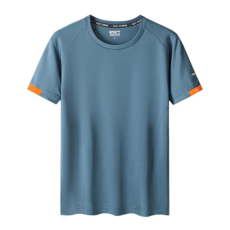 Summer Quick Dry Short Sleeve Men's Sport T Shirt Outdoor Stretch Large Size L-9XL Men Clothing
Summer Quick Dry Short Sleeve Men's Sport T Shirt Outdoor Stretch Large Size L-9XL Men Clothing