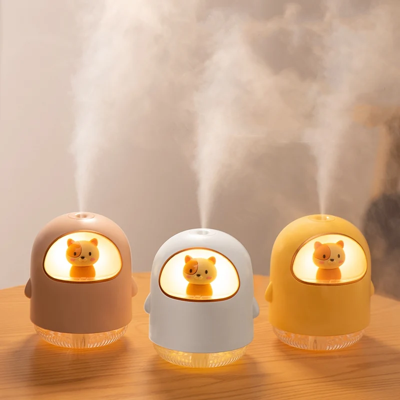 Cute Cartoon Kitty USB Air Humidifier Ultrasonic Cool Mist Maker Fogger Colorful LED Light Mini Portable Car Humidifier 320ML
Cute Cartoon Kitty USB Air Humidifier Ultrasonic Cool Mist Maker Fogger Colorful LED Light Mini Portable Car Humidifier 320ML