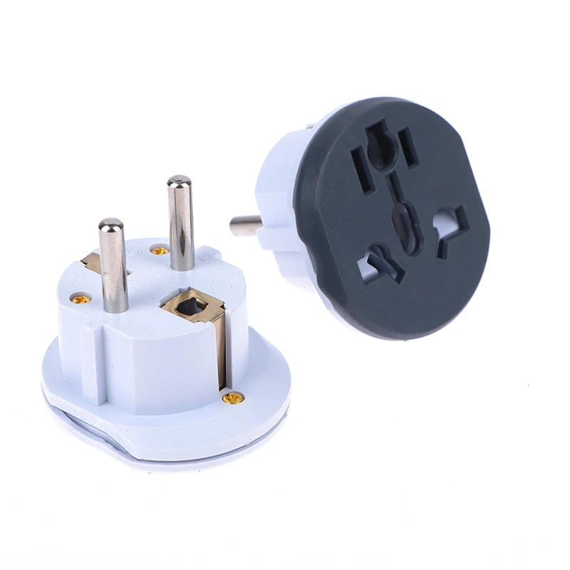 Australia China European Travel Pure Copper German Standard Plug Sockets AU UK US To EU Euro Plug Adapter Converter
Australia China European Travel Pure Copper German Standard Plug Sockets AU UK US To EU Euro Plug Adapter Converter